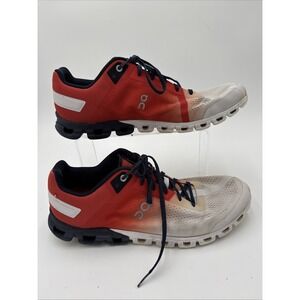 On Running Cloudflow Men's‎ Rust Eclipse Shoes US 12.5M (orange & Blue)